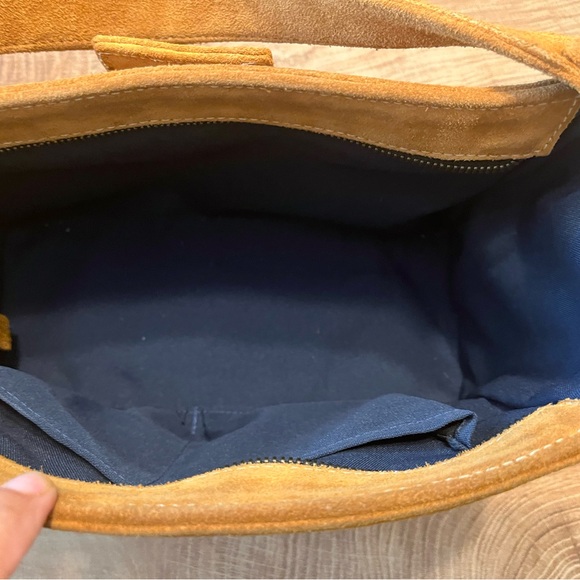 Parker Thatch Jackie Bag Caramel Suede - No longer sold online - Picture 8 of 10